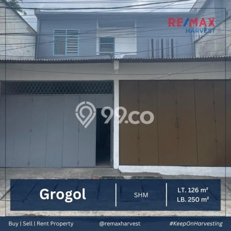 Paling Dicari! Ruko Dijual di Grogol Harga Kompetitif Paling Dicari! Ruko Dijual di Grogol Harga Kompetitif