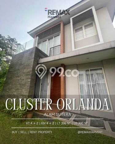 Hunian Mewah LB 300m2 Siap Huni Desain Elegan di Alam Sutera, Tangerang Hunian Mewah LB 300m2 Siap Huni Desain Elegan di Alam Sutera, Tangerang