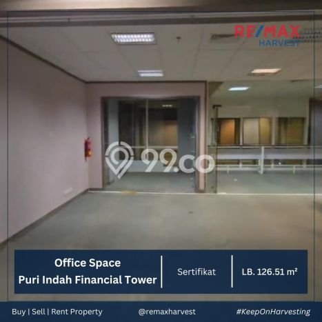Kantor Lokasi Strategis di Kembangan, Luas 126m2m², Jalan Utama Kantor Lokasi Strategis di Kembangan, Luas 126m2m², Jalan Utama