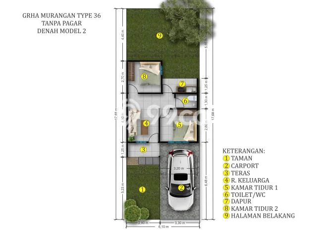 Rumah Minimalis Terbaik Siap Huni Area Tempel LT 112m2 Rumah Minimalis Terbaik Siap Huni Area Tempel LT 112m2