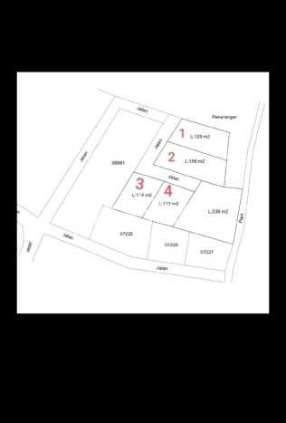 Tanah Kavling untuk Dijual di Sleman Sleman 113m2 Tanah Kavling untuk Dijual di Sleman Sleman 113m2