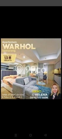 Apartemen Modern Dijual di Semarang Tengah, Semarang Dilengkapi 1 KT dan 1 KM Apartemen Modern Dijual di Semarang Tengah, Semarang Dilengkapi 1 KT dan 1 KM