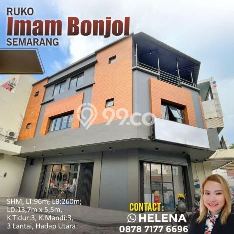 Ruko Disewakan Cepat di Semarang Tengah Semarang LB 260m2 Ruko Disewakan Cepat di Semarang Tengah Semarang LB 260m2