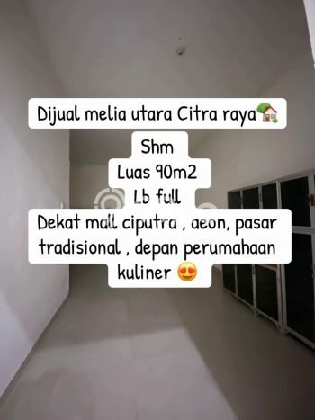 Dijual Hunian Rumah Nyaman 2 Kamar di Cikupa Citra Raya, Tangerang Dijual Hunian Rumah Nyaman 2 Kamar di Cikupa Citra Raya, Tangerang