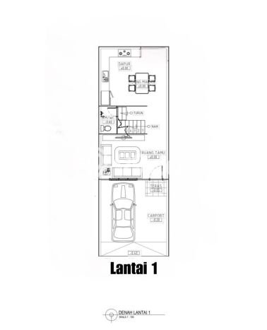 Rumah Modern 3 Kamar LT 60m2 di Duri Kepa Rumah Modern 3 Kamar LT 60m2 di Duri Kepa