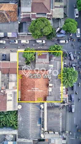 Tanah Dijual Lokasi Strategis di Jakarta Barat dengan Luas 550m2 Tanah Dijual Lokasi Strategis di Jakarta Barat dengan Luas 550m2