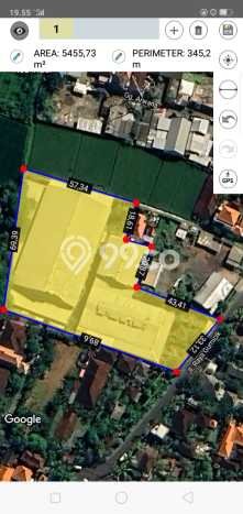 Tanah Dijual Lokasi Strategis di Gianyar dengan Luas 5455m2 Tanah Dijual Lokasi Strategis di Gianyar dengan Luas 5455m2