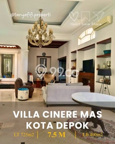 Rumah Mewah Siap Huni LT 725m2 di Cinere, Depok Rumah Mewah Siap Huni LT 725m2 di Cinere, Depok