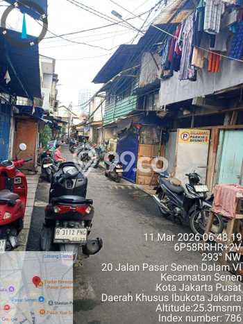 Tanah untuk Dijual di Senen Jakarta Pusat Luas 120m2 Tanah untuk Dijual di Senen Jakarta Pusat Luas 120m2