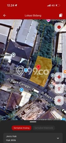 Tanah Kavling Dijual di Tibubeneng, Badung dengan Luas Tanah 550m2 Tanah Kavling Dijual di Tibubeneng, Badung dengan Luas Tanah 550m2