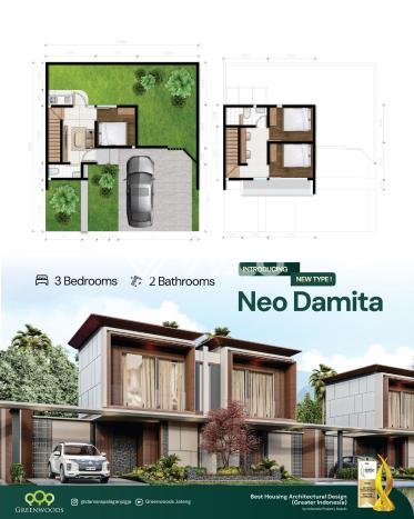 Dijual Rumah 3 KT di Mlati, Sleman - LT 110m² Dijual Rumah 3 KT di Mlati, Sleman - LT 110m²