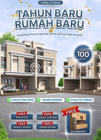 Dijual Rumah 4 Kamar Lokasi Strategis Bagus dan Strategis di Kramat Jati Dijual Rumah 4 Kamar Lokasi Strategis Bagus dan Strategis di Kramat Jati