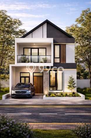 Rumah Modern 2 Kamar LT 41m2 di Lubang Buaya Rumah Modern 2 Kamar LT 41m2 di Lubang Buaya