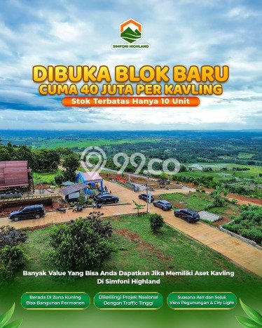 Tanah Kavling Dijual di Cibubur, Bogor dengan Luas Tanah 80m2 Tanah Kavling Dijual di Cibubur, Bogor dengan Luas Tanah 80m2