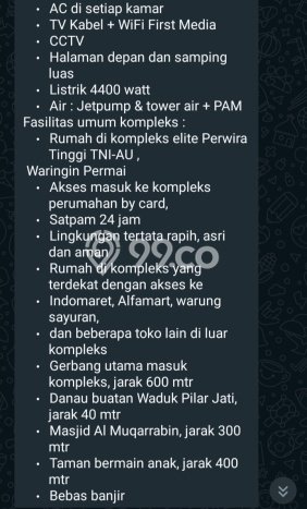 Dijual Rumah Luas Megah Dengan View Eksklusif di Jatiwaringin, Jakarta Timur Dijual Rumah Luas Megah Dengan View Eksklusif di Jatiwaringin, Jakarta Timur