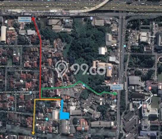 Tanah Kavling Dijual di Lebak Bulus, Jakarta Selatan dengan Luas Tanah 1154m2 Tanah Kavling Dijual di Lebak Bulus, Jakarta Selatan dengan Luas Tanah 1154m2