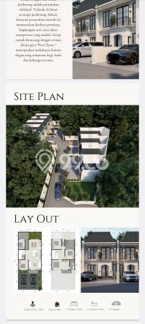 Rumah Modern 3 KT LT 101m2 di Jatibening Rumah Modern 3 KT LT 101m2 di Jatibening