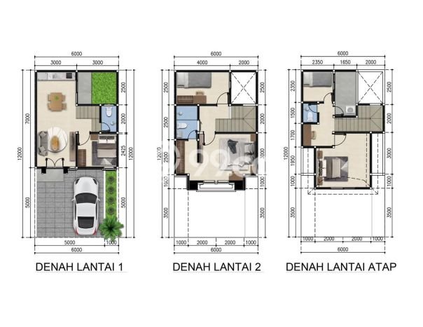 Rumah Minimalis 3 KT di Bambu Apus Jakarta Timur Rumah Minimalis 3 KT di Bambu Apus Jakarta Timur