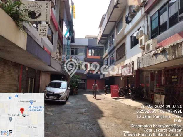 Ruko Kawasan Kebayoran Baru, Luas 160m², Jalan Utama, Area Ramai Ruko Kawasan Kebayoran Baru, Luas 160m², Jalan Utama, Area Ramai