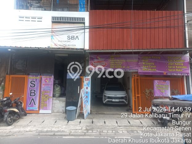 Dijual Ruko di Senen, Jakarta Pusat Harga Penawaran Spesial Dijual Ruko di Senen, Jakarta Pusat Harga Penawaran Spesial
