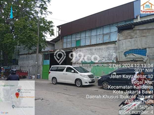 Unit Gudang Dijual di Jakarta Barat LT 634m2 & LB 850m2 Unit Gudang Dijual di Jakarta Barat LT 634m2 & LB 850m2