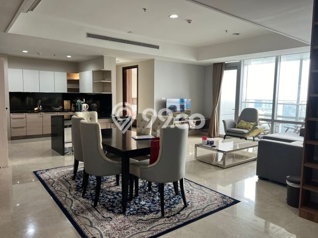 Hunian Apartemen High-Class untuk Dijual di Jakarta Selatan dengan 3 BR & 2 Kamar Mandi Hunian Apartemen High-Class untuk Dijual di Jakarta Selatan dengan 3 BR & 2 Kamar Mandi