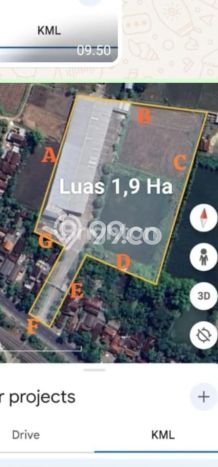 Gudang Dijual di Prime Area Bojonegoro Luas 4800m2 Gudang Dijual di Prime Area Bojonegoro Luas 4800m2
