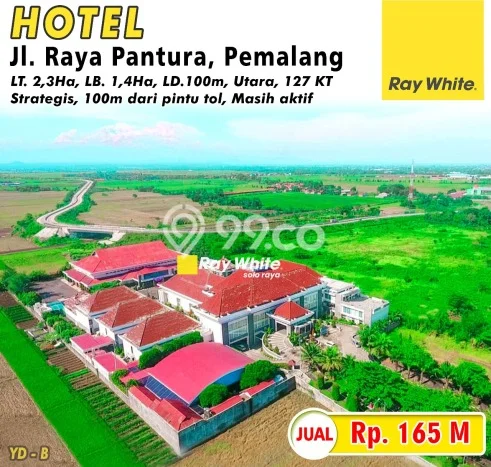 Hotel Strategis di Pemalang, Luas 14000m2m², Area Bisnis, Akses Pemalang, Pemalang, Pemalang Hotel Strategis di Pemalang, Luas 14000m2m², Area Bisnis, Akses Pemalang, Pemalang, Pemalang
