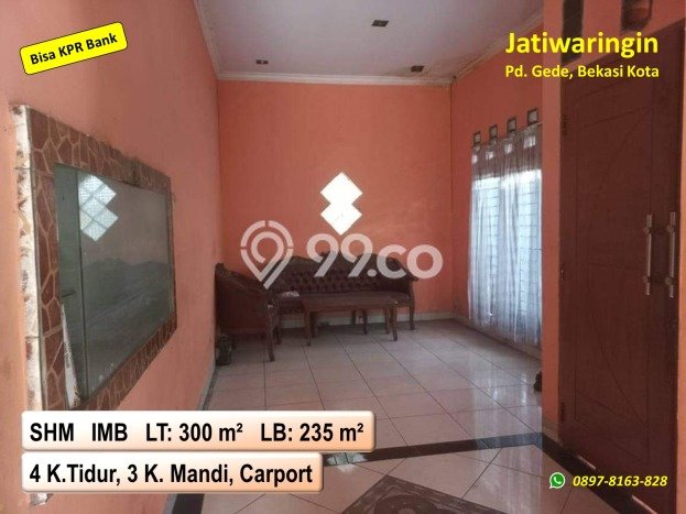 Rumah Luas Asri 4 KT Siap Pakai di Jatiwaringin Bekasi Rumah Luas Asri 4 KT Siap Pakai di Jatiwaringin Bekasi
