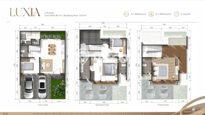 For Sale! Premium House LT 96m2 Desain Modern di Citra Garden For Sale! Premium House LT 96m2 Desain Modern di Citra Garden