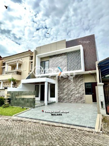 Rumah Mewah LB 250m2 Siap Huni Desain Elegan di Araya, Malang Rumah Mewah LB 250m2 Siap Huni Desain Elegan di Araya, Malang