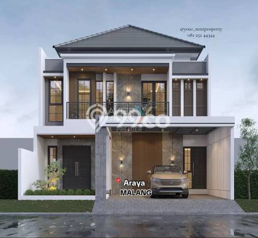 Dijual Rumah Luas Elegan Dengan View Cantik di Araya, Malang Dijual Rumah Luas Elegan Dengan View Cantik di Araya, Malang