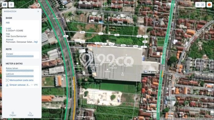 Dijual Tanah 5000m2 di Sunset Road, Badung Dijual Tanah 5000m2 di Sunset Road, Badung