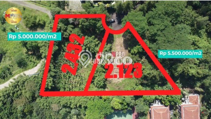 Tanah Dijual di Bogor Seluas 2123m2 Strategis Tanah Dijual di Bogor Seluas 2123m2 Strategis