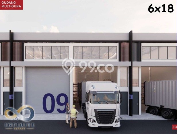 Gudang Dijual di Tangerang LT 108m2 & LB 108m2 Lokasi Terbaik! Gudang Dijual di Tangerang LT 108m2 & LB 108m2 Lokasi Terbaik!
