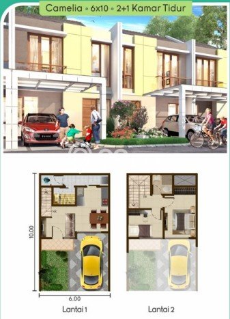 Rumah Minimalis 3 Kamar LT 60m2 di Pantai Indah Kapuk 2 Rumah Minimalis 3 Kamar LT 60m2 di Pantai Indah Kapuk 2