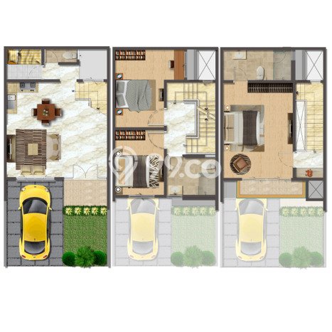 Jarang Ada! Rumah Kontrakan 3 Kamar Bagus Siap Huni Golf Island Jarang Ada! Rumah Kontrakan 3 Kamar Bagus Siap Huni Golf Island
