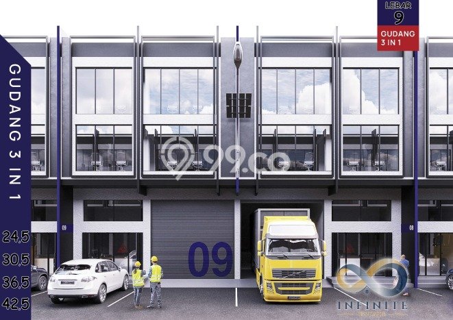 PELUANG EMAS! Gudang Kawasan Daan Mogot, Luas 528m2m², Pusat Komersial PELUANG EMAS! Gudang Kawasan Daan Mogot, Luas 528m2m², Pusat Komersial