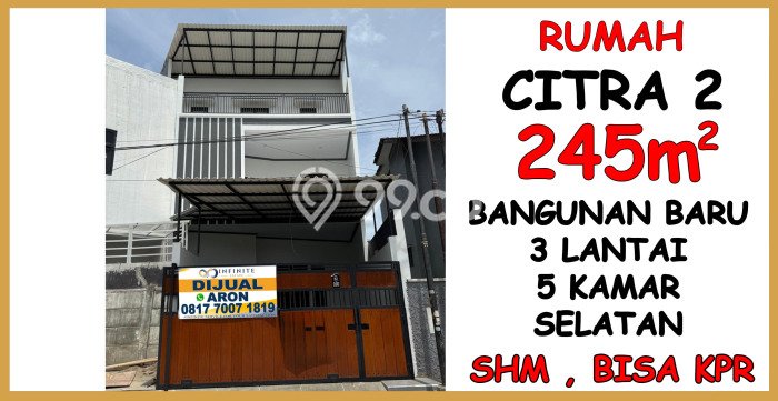 Dijual Rumah Luas Megah Dengan View Eksklusif di Citra Garden, Jakarta Barat Dijual Rumah Luas Megah Dengan View Eksklusif di Citra Garden, Jakarta Barat