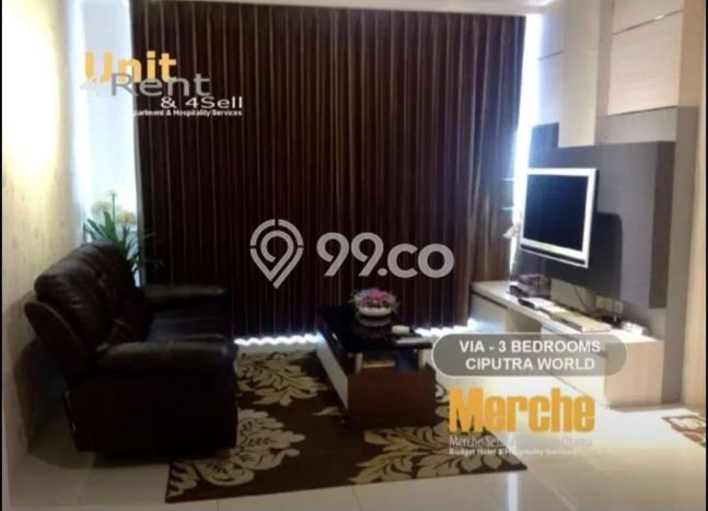 Apartemen Sewa 3 Kamar Murah Siap Huni di Surabaya, Luas 113m2 Apartemen Sewa 3 Kamar Murah Siap Huni di Surabaya, Luas 113m2