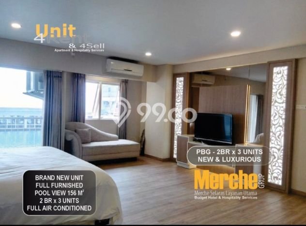 Apartemen Disewakan 3 Kamar Murah Siap Huni di Surabaya, Luas 156m2 Apartemen Disewakan 3 Kamar Murah Siap Huni di Surabaya, Luas 156m2