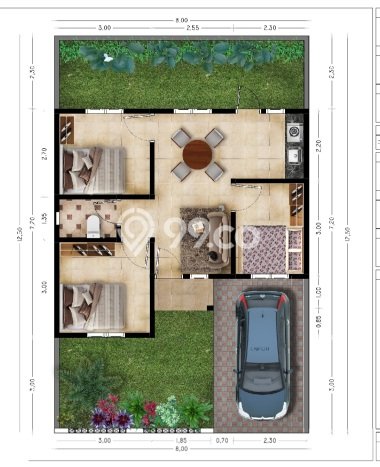 Rumah Minimalis 3 KT di Nusa Dua Badung Unfurnished Rumah Minimalis 3 KT di Nusa Dua Badung Unfurnished