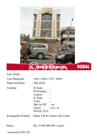 Ruko Komersial Dijual di Pontianak Selatan Pontianak LT 800m2 & LB 800m2 Ruko Komersial Dijual di Pontianak Selatan Pontianak LT 800m2 & LB 800m2