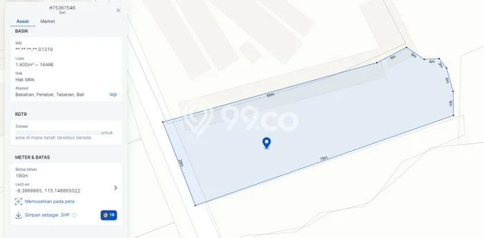 Dijual Tanah di Penebel, Luas 1600m2m², Akses Penebel, Tabanan, Tabanan Dijual Tanah di Penebel, Luas 1600m2m², Akses Penebel, Tabanan, Tabanan