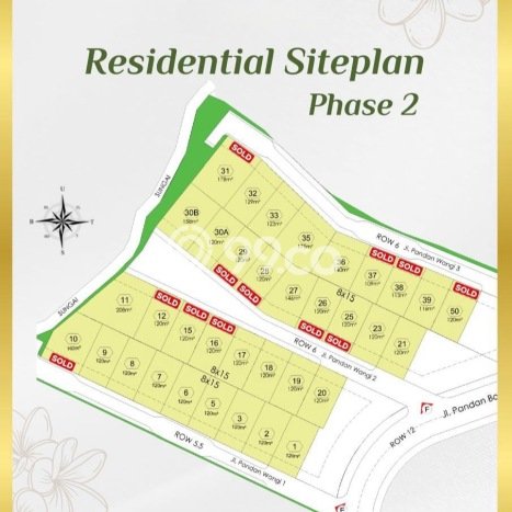 Tanah Premium di Canggu, Luas 113m², Ideal untuk Investasi Tanah Premium di Canggu, Luas 113m², Ideal untuk Investasi