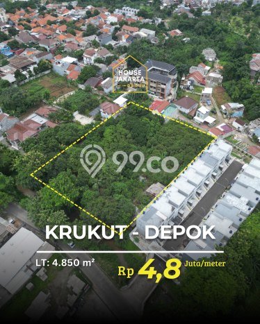 Tanah Dijual di Depok Seluas 4850m2 Strategis Tanah Dijual di Depok Seluas 4850m2 Strategis