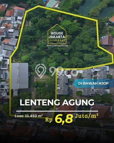 Dijual Tanah Lokasi Lenteng Agung, Jakarta Selatan Seluas 11450m2 Dijual Tanah Lokasi Lenteng Agung, Jakarta Selatan Seluas 11450m2