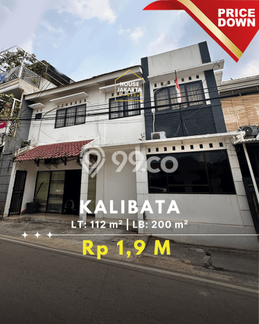 Rumah Luas Asri 3 KT Siap Pakai di Kalibata Jakarta Selatan Rumah Luas Asri 3 KT Siap Pakai di Kalibata Jakarta Selatan