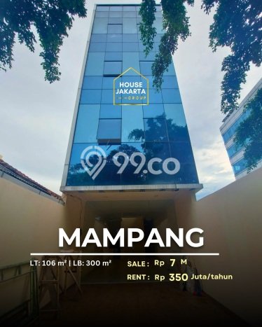 KAWASAN KOMERSIAL! Kantor Disewakan Kawasan Mampang Prapatan, Luas 300m², Lokasi Premium KAWASAN KOMERSIAL! Kantor Disewakan Kawasan Mampang Prapatan, Luas 300m², Lokasi Premium