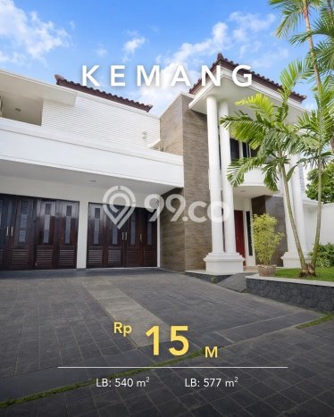 Ready to Use! Premium House LT 540m2 Desain Modern di Kemang Ready to Use! Premium House LT 540m2 Desain Modern di Kemang